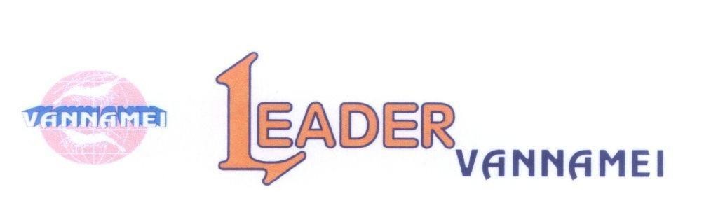 Mẫu nhãn hiệu LEADER VANNAMEI