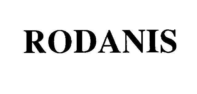 Mẫu nhãn hiệu RODANIS