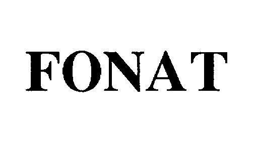 Mẫu nhãn hiệu FONAT