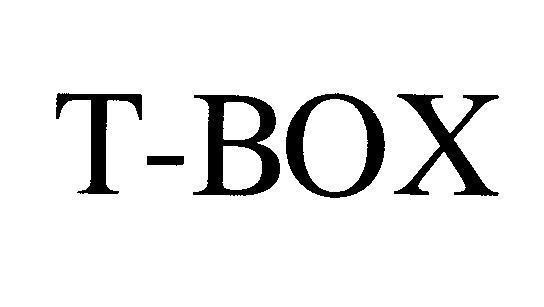 Mẫu nhãn hiệu T- BOX