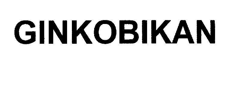 Mẫu nhãn hiệu GINKOBIKAN