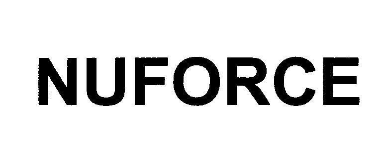 Mẫu nhãn hiệu NUFORCE