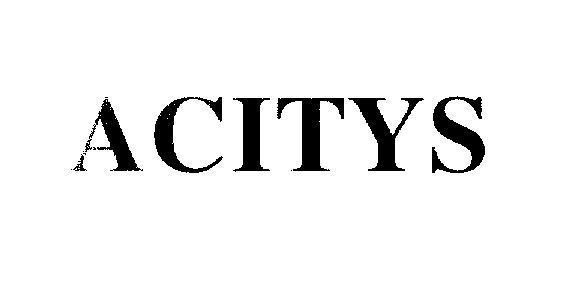 Mẫu nhãn hiệu ACITYS