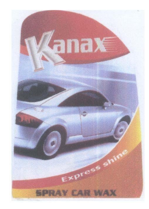 Mẫu nhãn hiệu Kanax Express shine SPRAY CAR WAX