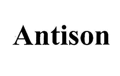 Mẫu nhãn hiệu Antison