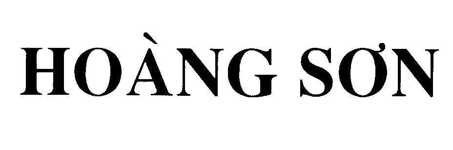 Mẫu nhãn hiệu Hoàng Sơn