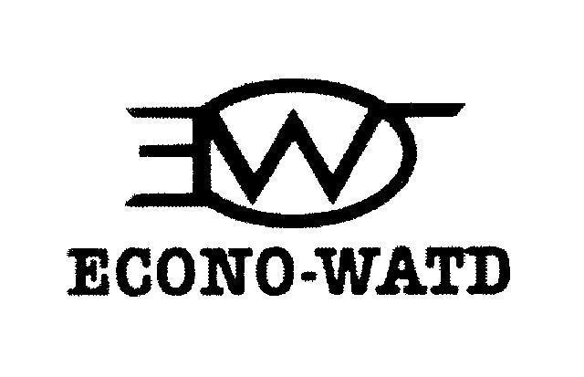 Mẫu nhãn hiệu ECONO-WATD E C W