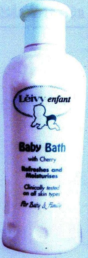 Mẫu nhãn hiệu Leivy enfant Baby Bath with Cherry..