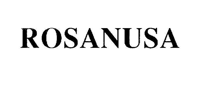 Mẫu nhãn hiệu ROSANUSA