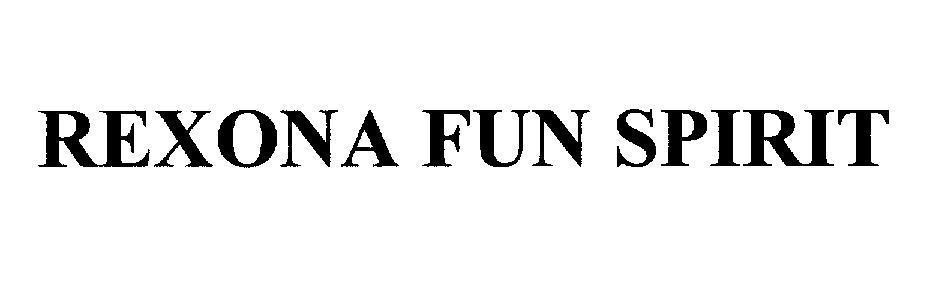 Mẫu nhãn hiệu REXONA FUN SPIRIT