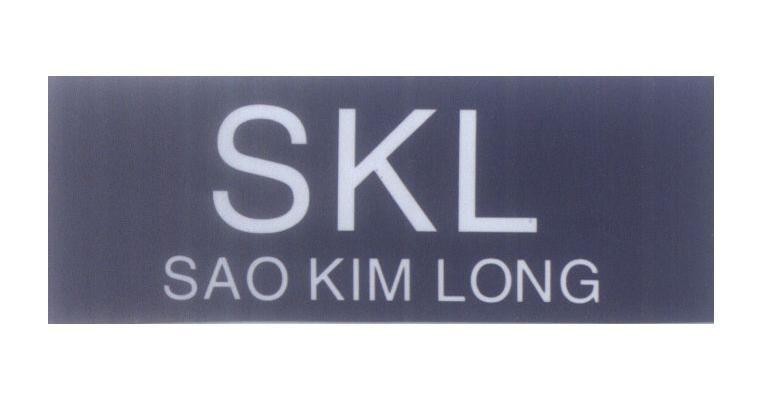 Mẫu nhãn hiệu SKL SAO KIM LONG