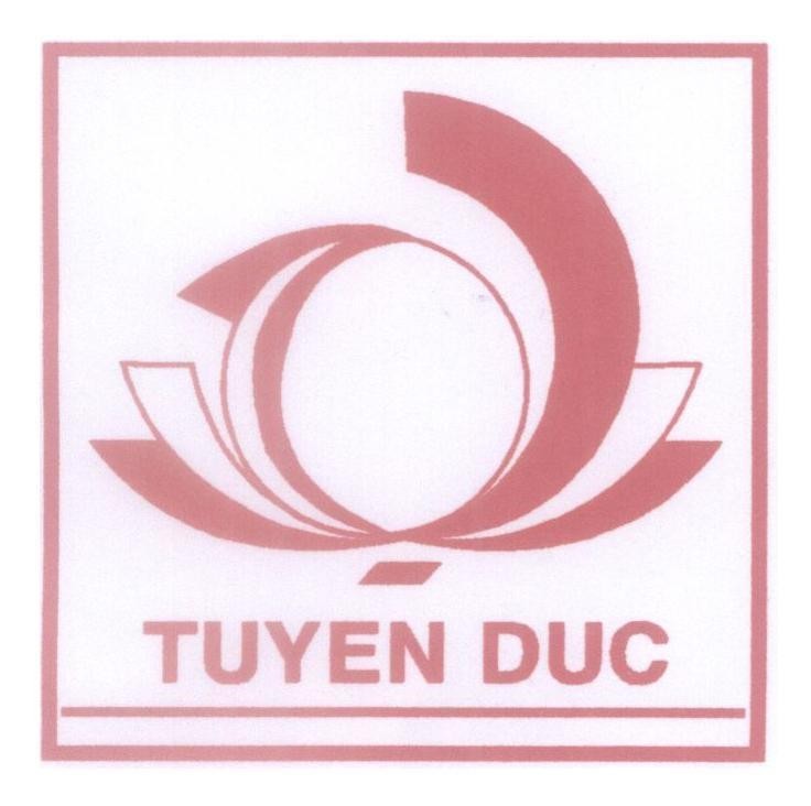 Mẫu nhãn hiệu TUYEN DUC
