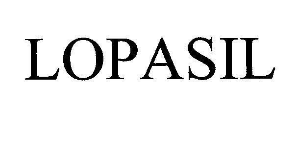 Mẫu nhãn hiệu LOPASIL