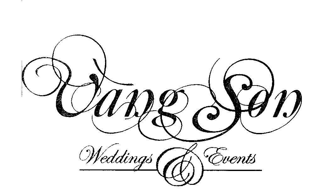 Mẫu nhãn hiệu Vàng Son WEDDINGS & EVENTS