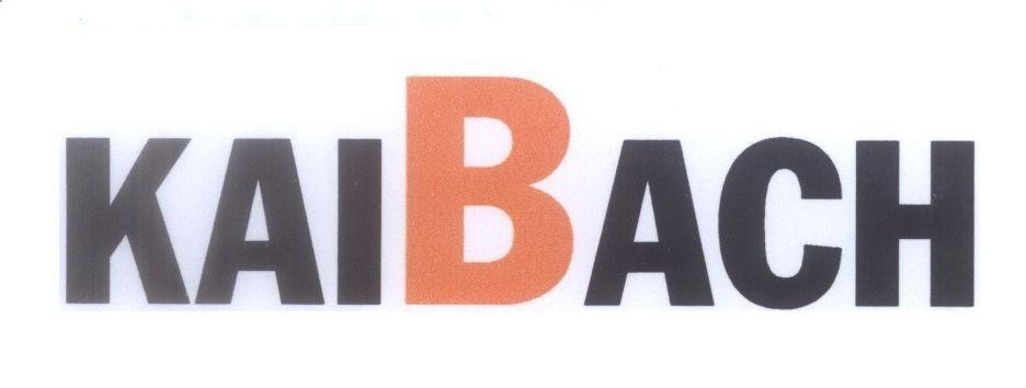 Mẫu nhãn hiệu KAIBACH