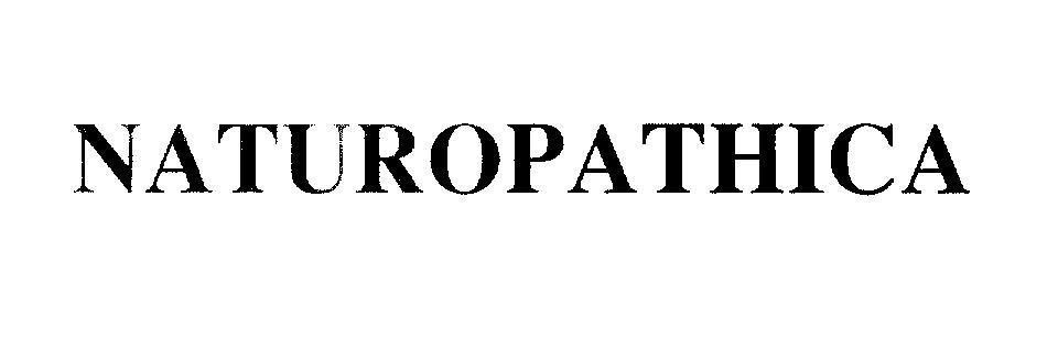 Mẫu nhãn hiệu NATUROPATHICA