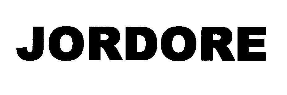 Mẫu nhãn hiệu JORDORE