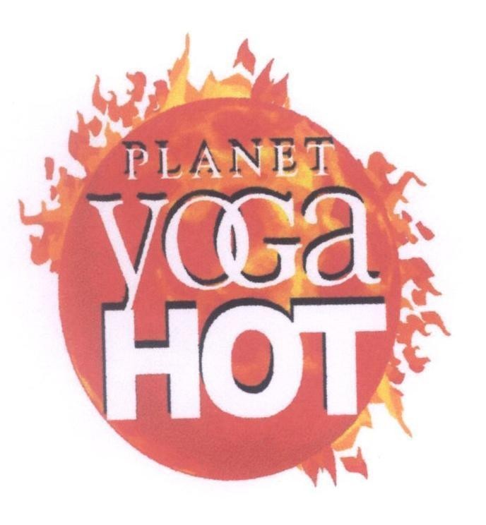 Mẫu nhãn hiệu PLANET YOGA HOT