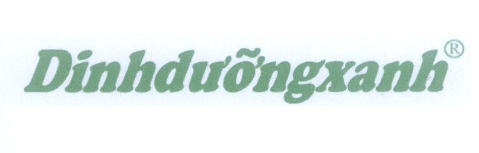 Mẫu nhãn hiệu Dinh dưỡng xanh