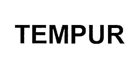 Mẫu nhãn hiệu TEMPUR
