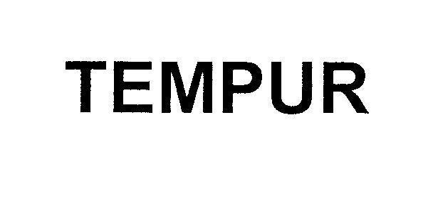 Mẫu nhãn hiệu TEMPUR