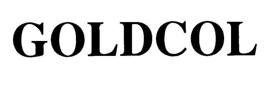Mẫu nhãn hiệu GOLDCOL
