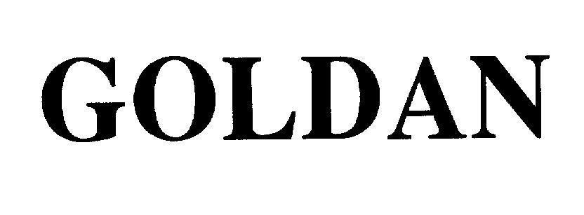 Mẫu nhãn hiệu GOLDAN