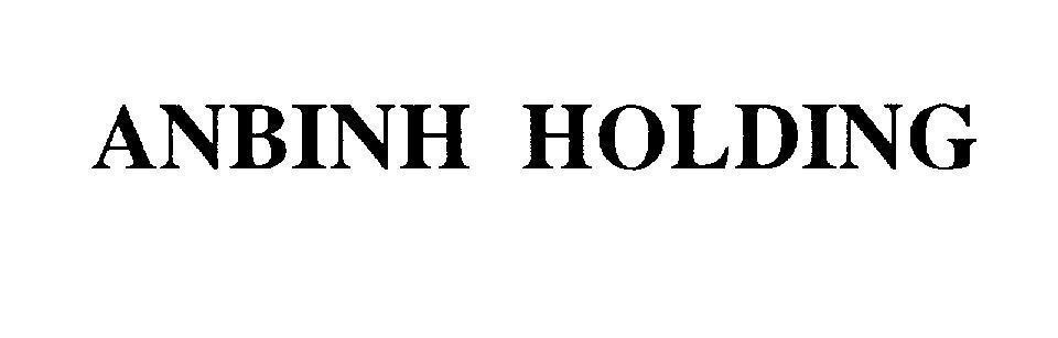 Mẫu nhãn hiệu ANBINH HOLDING