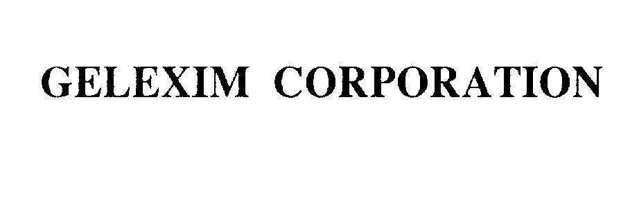 Mẫu nhãn hiệu GELEXIM CORPORATION