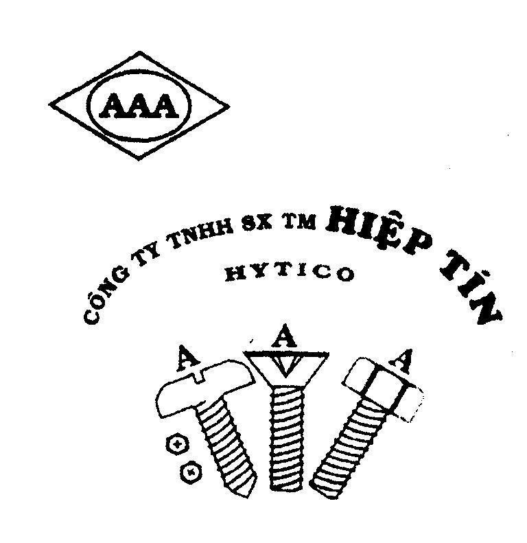Mẫu nhãn hiệu AAA Công Ty TNHH SX TM Hiệp Tín HYTICO