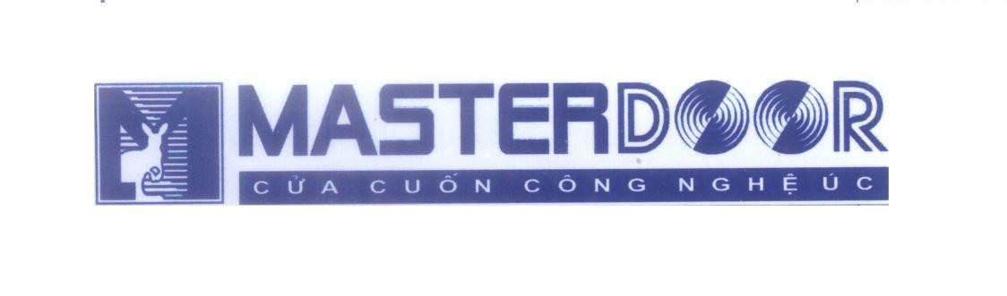 Mẫu nhãn hiệu MASTERDOOR cửa cuốn công nghệ úc