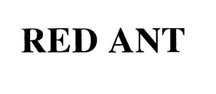 Mẫu nhãn hiệu RED ANT