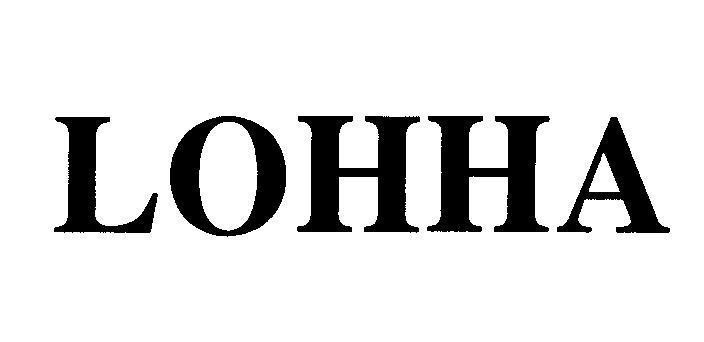Mẫu nhãn hiệu LOHHA