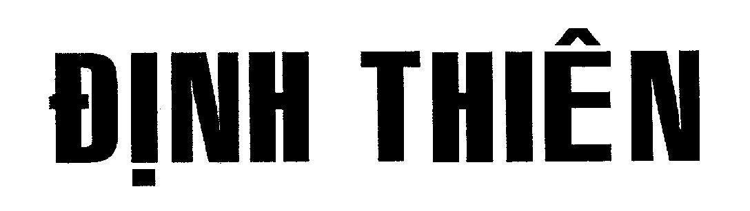 Mẫu nhãn hiệu Định Thiên