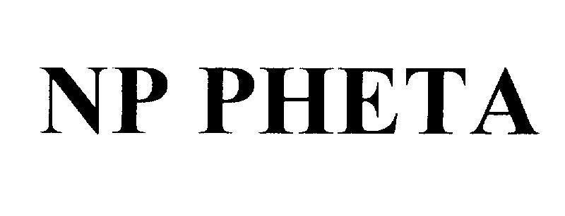 Mẫu nhãn hiệu NP PHETA