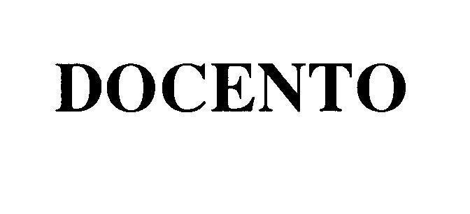 Mẫu nhãn hiệu DOCENTO