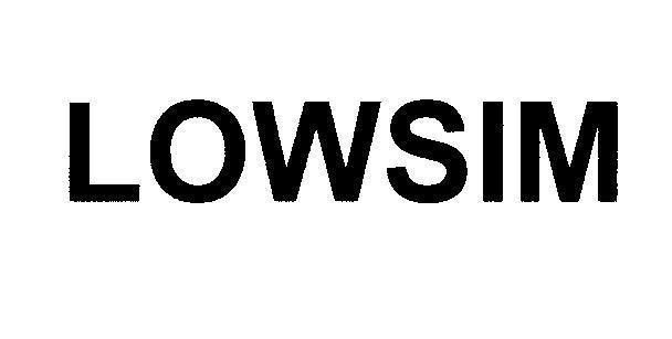 Mẫu nhãn hiệu LOWSIM