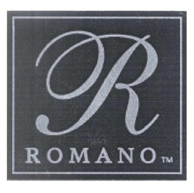 Mẫu nhãn hiệu R ROMANO