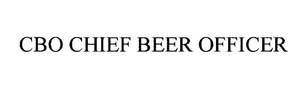 Mẫu nhãn hiệu CBO CHIEF BEER OFFICER