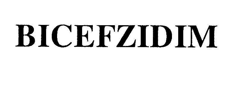 Mẫu nhãn hiệu BICEFZIDIM