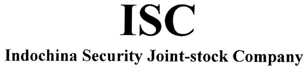 Mẫu nhãn hiệu ISC Indochina Security Joint-stock Company