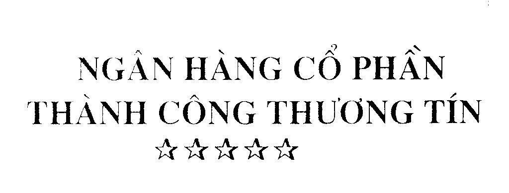 Mẫu nhãn hiệu Ngân hàng cổ phần thành công thương tín