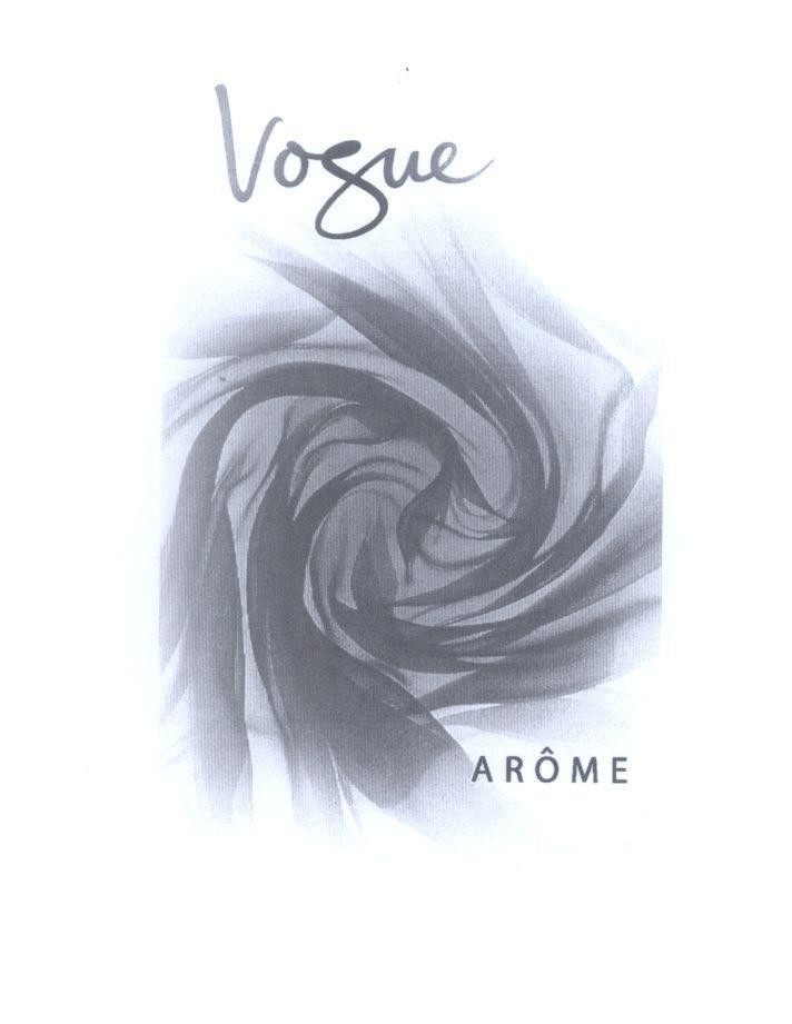 Mẫu nhãn hiệu Vogue ARÔME