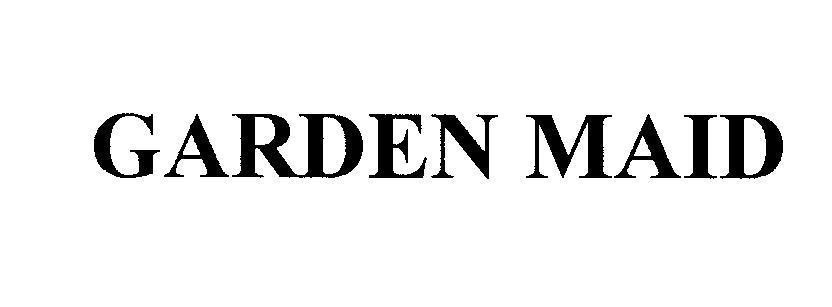 Mẫu nhãn hiệu GARDEN MAID