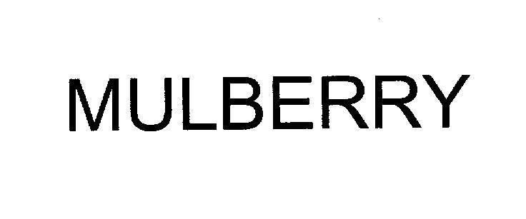 Mẫu nhãn hiệu MULBERRY