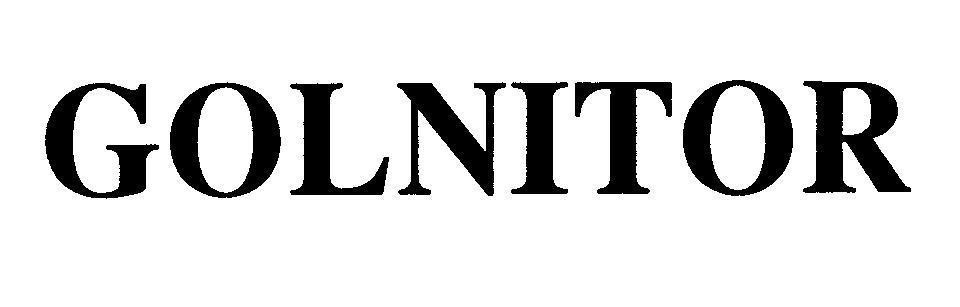 Mẫu nhãn hiệu GOLNITOR