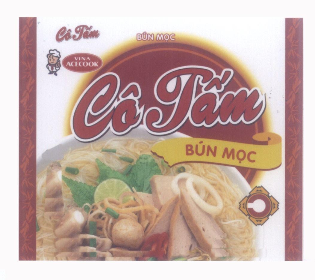 Mẫu nhãn hiệu Cô Tấm VINA ACECOOK Bún Mọc
