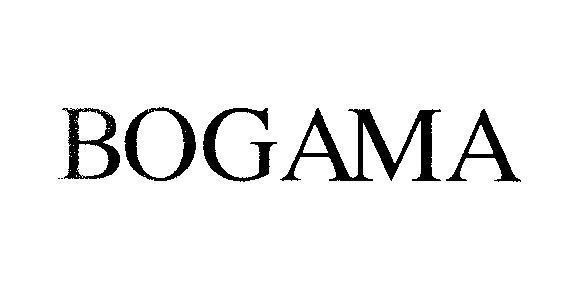 Mẫu nhãn hiệu BOGAMA