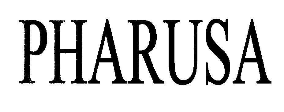 Mẫu nhãn hiệu PHARUSA