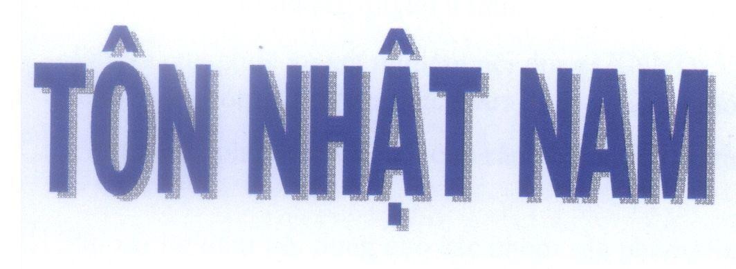 Mẫu nhãn hiệu Tôn Nhật Nam